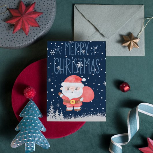 Carte postale du Père Noël