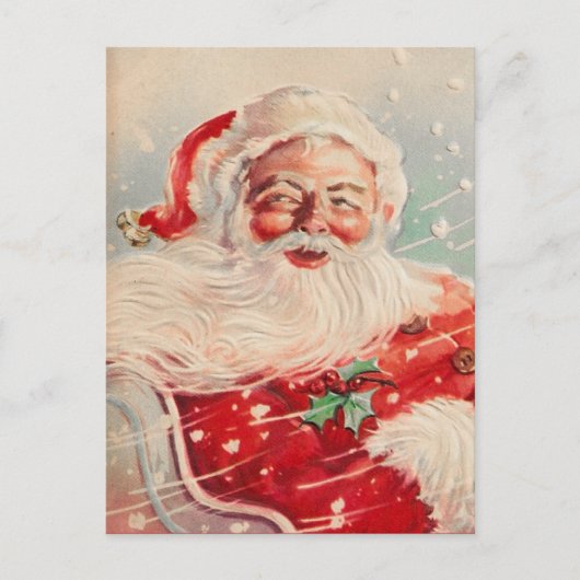 Carte postale du Père Noël victorien (Devant)