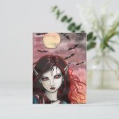 Carte postale du petit vampire de Molly Harrison (Debout devant)