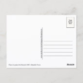 Carte postale du phare à la pointe de la Désirade (Dos)