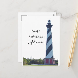 Carte postale du phare de Cape Hatteras