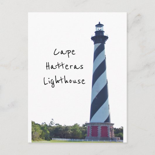 Carte postale du phare de Cape Hatteras (Devant)