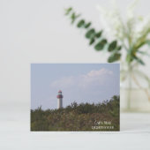 Carte postale du phare de Cape May (Debout devant)