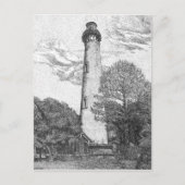 Carte postale du phare de Currituck Beach (Devant)