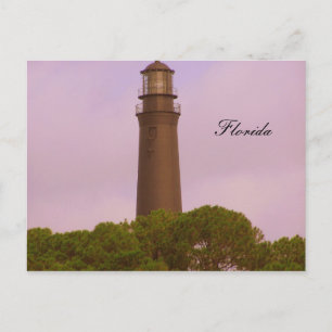 Carte postale du phare de Floride