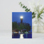 Carte postale du phare de Hillsboro (Debout devant)