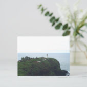 Carte postale du phare de Kauai (Debout devant)