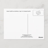 Carte postale du phare de la Nouvelle-Angleterre - (Dos)