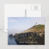 Carte postale du phare de l'île Anacapa (Devant / Derrière)