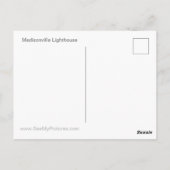 Carte postale du phare de Madisonville (Dos)