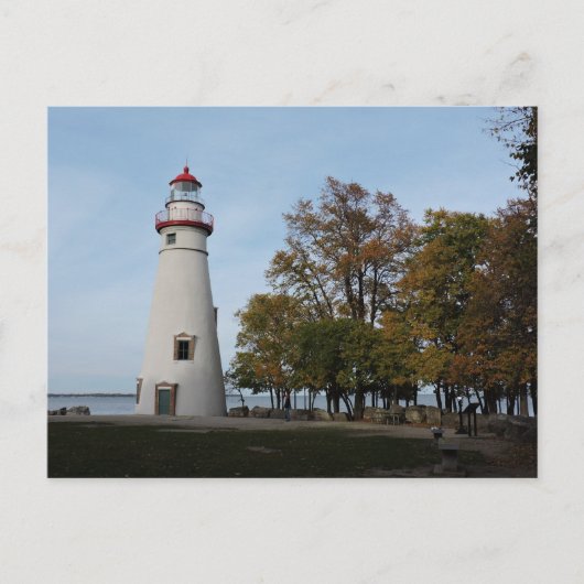 Carte postale du phare de Marblehead (Devant)