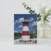 Carte postale du phare de Mount Dora Florida (Debout devant)