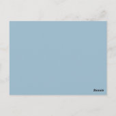 carte postale du phare de nuit (Dos)