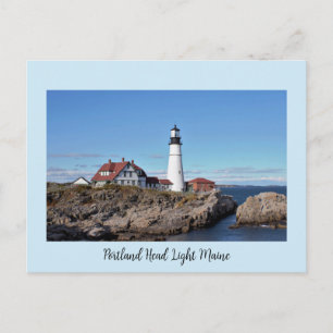 Carte postale du phare de Portland Head Light