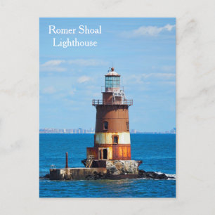 Carte postale du phare de Romer Shoal