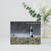 Carte postale du phare de Spurn Point (Debout devant)