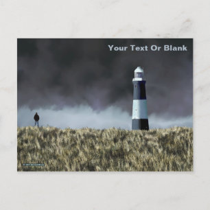 Carte postale du phare de Spurn Point