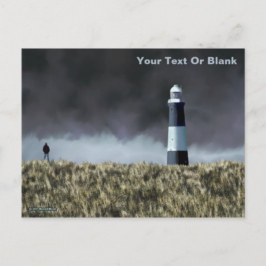 Carte postale du phare de Spurn Point (Devant)