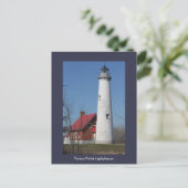 Carte postale du phare de Tawas Point (Debout devant)