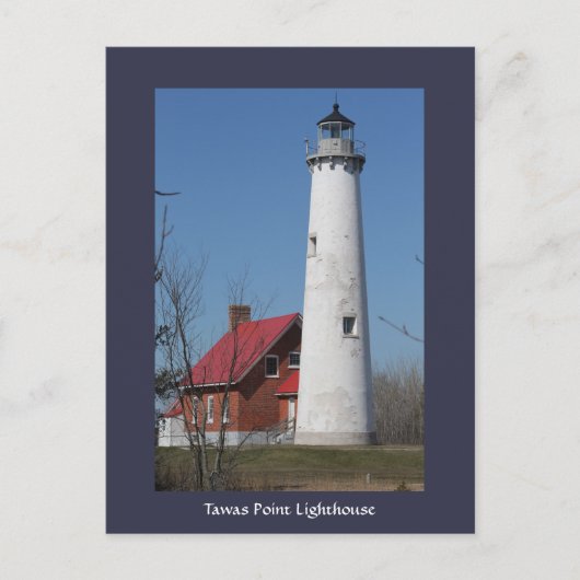 Carte postale du phare de Tawas Point (Devant)