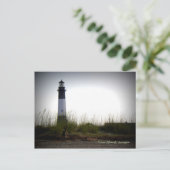 Carte postale du phare de Tybee Island (Debout devant)