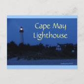 Carte postale du phare du Cap May (Devant)