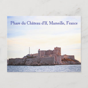 Carte postale du Phare du Château d’If, Marseille,