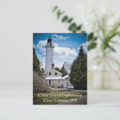 Carte postale du phare du comté de Door (Debout devant)