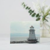 Carte postale du phare du lac Champlain (Debout devant)