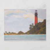 Carte postale du phare Jupiter (Devant)