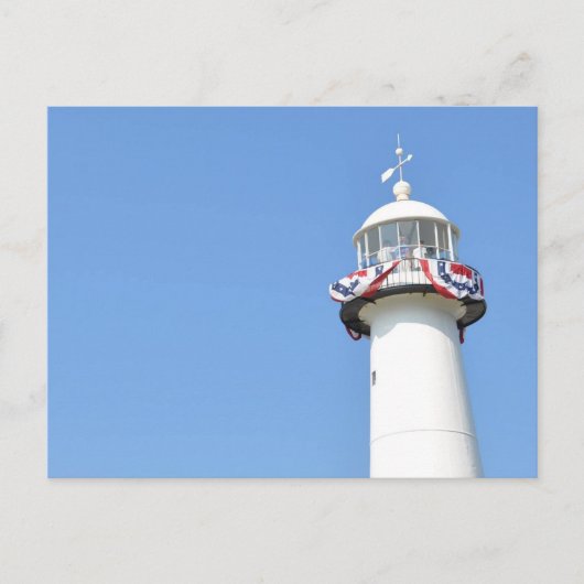 Carte postale du phare patriotique (Devant)