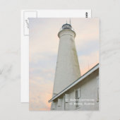 Carte postale du phare St. Marks (Devant / Derrière)