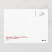 Carte postale du phare St. Marks (Dos)