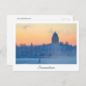 Carte postale du phare Suomenlinna (Devant / Derrière)