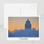 Carte postale du phare Suomenlinna (Devant / Derrière)
