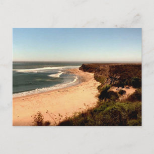 Carte postale du point de vue sur la plage du litt