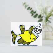 Carte Postale Du Poisson ! (Debout devant)