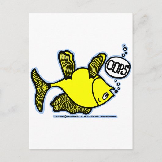 Carte Postale Du Poisson ! (Devant)