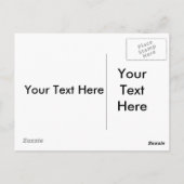 Carte postale du pont (Dos)