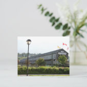 Carte postale du pont couvert le plus long du Hart (Debout devant)