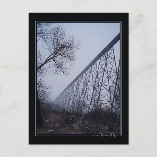 Carte postale du pont de haut niveau (Devant)