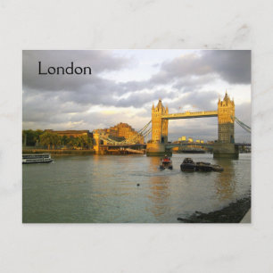 Carte postale du pont de la Tour de Londres