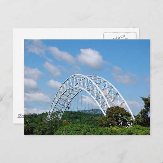 carte postale du pont de volta (Devant / Derrière)