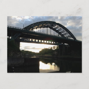 Carte postale du pont de Wearmouth à Sunderland
