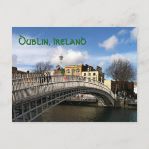 Carte postale du pont Ha'penny
