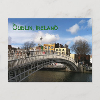 Carte postale du pont Ha'penny