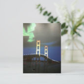 Carte postale du pont Mackinaw (Debout devant)