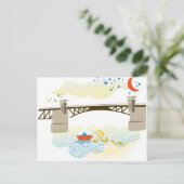 Carte postale du pont Morrison Portland (Debout devant)