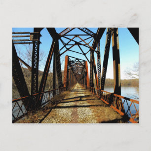 Carte postale du pont RR abandonné