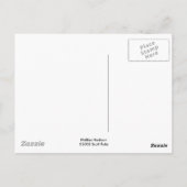 Carte postale du port de Halifax (Dos)